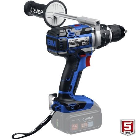 ЗУБР Т7, 20 В, 100 Н·м, без АКБ, бесщеточная дрель-шуруповерт, Профессионал (DB-211) по цене 13 440 руб. купить в Воронеже.