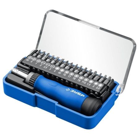 Т-17 реверсивная отвертка для точных работ 17 предм., ЗУБР по цене  купить в Воронеже.