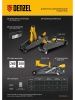 Домкрат гидравлический подкатной с фиксатором, 2 т, 130-330 мм, в кейсе Denzel по цене 5 520 руб. купить в Воронеже.
