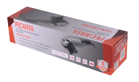 Углошлифовальная машина (болгарка) УШМ-230/2300 Ресанта по цене 7 490 руб. купить в Воронеже.