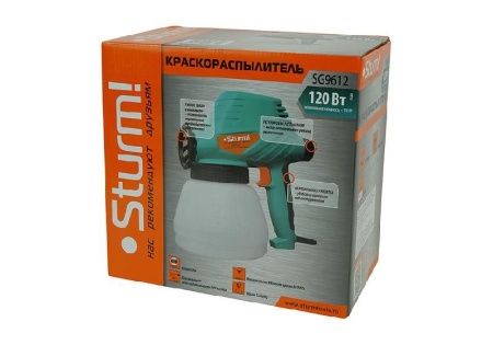 Краскопульт электрический Sturm! SG9612 по цене 2 690 руб. купить в Воронеже.