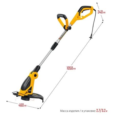 STEHER 600 Вт триммер сетевой, ш/с 33 см по цене 4 460 руб. купить в Воронеже.