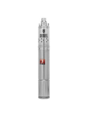 Скважинный насос DWS-3,5-100, винтовой, диаметр 3,5", 800 Вт, 1700 л/ч, напор 100 м Denzel