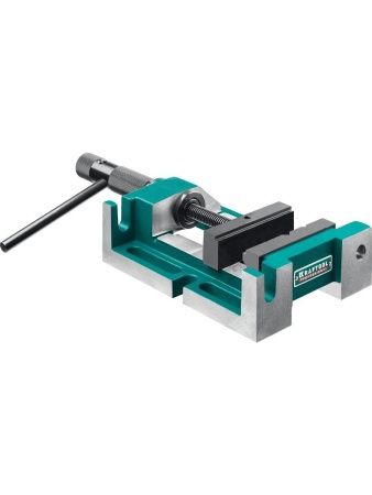 KRAFTOOL 100 мм, трехсторонние, станочные сверлильные тиски (32716-100)