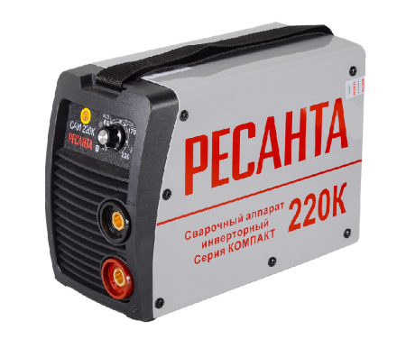 Сварочный аппарат инверторный Ресанта САИ 220К (компакт)