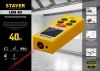 Дальномер лазерный, ″LDM-40″, дальность 40 м, 5 функций, STAYER Professional по цене 2 890 руб. купить в Воронеже.