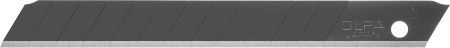 Лезвие OLFA сегментированные EXCEL BLACK, 9х80х0,38мм, 13 сегментов, 10шт