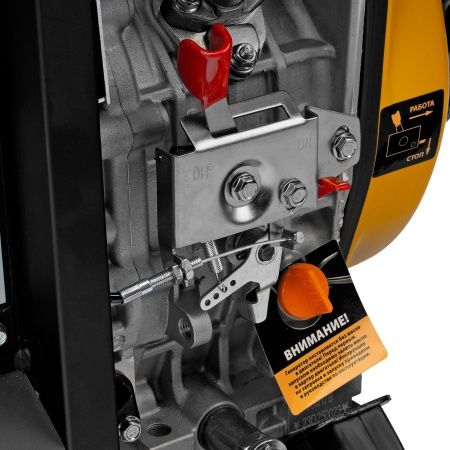 Генератор дизельный DES-32, 3,2 кВт, 230 В, 11 л, ручной стартер Denzel по цене 85 560 руб. купить в Воронеже.