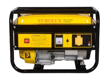 Бензиновый генератор EUROLUX G3600A по цене 18 790 руб. купить в Воронеже.