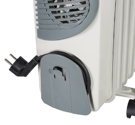 Масляный радиатор Eurolux ОМ-EU-9НВ с вентилятором по цене 4 490 руб. купить в Воронеже.