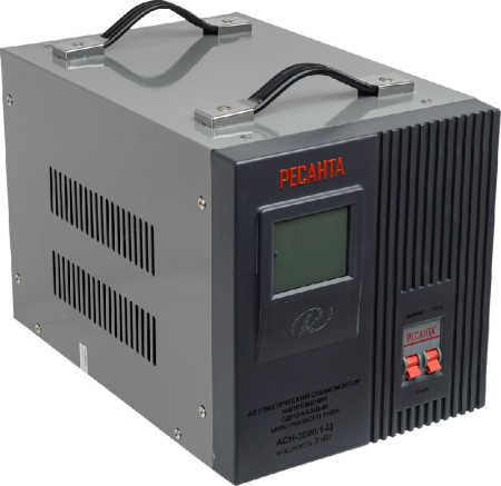 Стабилизатор напряжения РЕСАНТА АСН-3000/1-Ц по цене 8 490 руб. купить в Воронеже.