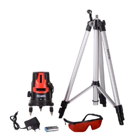 Построитель плоскостей лазерный ПЛ-3ШК Ресанта по цене 5 490 руб. купить в Воронеже.