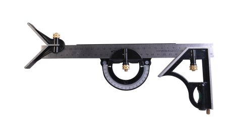 Угольник многофункциональный, 300 мм, уровень, транспортир, чертилка, Sturm! по цене 1 440 руб. купить в Воронеже.