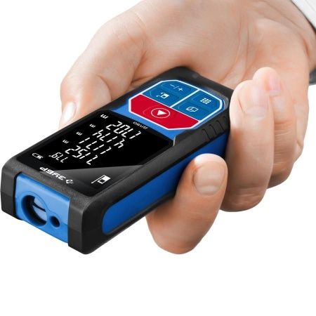 Дальномер лазерный ″ДЛ-50″, точность 2 мм, дальность 50м, класс защиты IP54, ЗУБР Профессионал 34925 по цене 5 590 руб. купить в Воронеже.