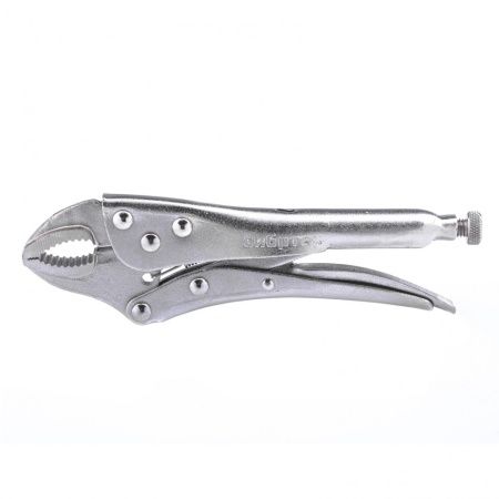 Зажим ручной, полукруглый захват, 180 мм Сибртех по цене 442 руб. купить в Воронеже.