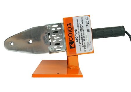 Аппарат для сварки пластиковых труб СОЮЗ СТС-7220 по цене 2 655.77 руб. купить в Воронеже.