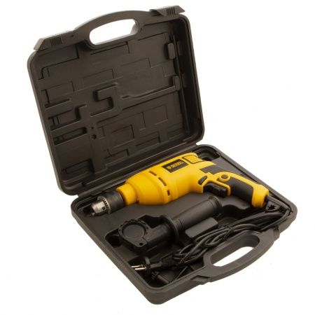 Дрель ударная ID-650, 650 Вт, 0-3000 об/мин, 48000 уд/мин Denzel по цене 4 360 руб. купить в Воронеже.