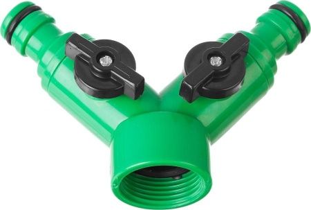 Поливочный распределитель РОСТОК RS-2 двухканальный 3/4″ с внутренней резьбой по цене 204 руб. купить в Воронеже.