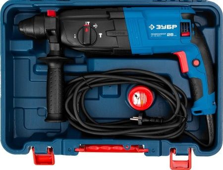 ЗУБР 800 Вт, 26 мм, перфоратор SDS Plus, серия Профессионал по цене  купить в Воронеже.