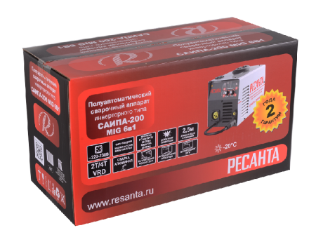 Сварочный полуавтомат Ресанта САИПА-200 по цене 22 590 руб. купить в Воронеже.