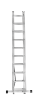 Лестница алюминиевая трехсекционная ВИХРЬ ЛА 3х10 по цене 18 677 руб. купить в Воронеже.