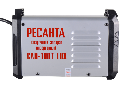 Сварочный аппарат инверторный Ресанта САИ-190Т LUX по цене 9 490 руб. купить в Воронеже.