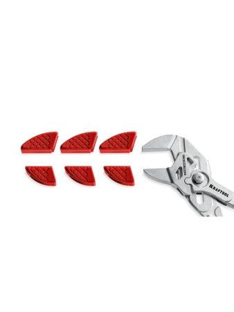 KRAFTOOL Vise-Wrench сменные защитные накладки на губки, для клещей 250 мм, набор из 3-х пар (22067-S3)