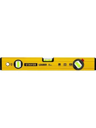 STAYER LEADER, 400 мм, усиленный профиль, уровень с поворотным глазком (3466-040) по цене 630 руб. купить в Воронеже. STAYER LEADER, 400 мм, усиленный профиль, уровень с поворотным глазком (3466-040) по цене 630 руб. купить в Воронеже.