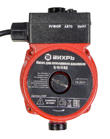 Насос для повышения давления Вихрь Ц-15/9 ПД по цене 3 390 руб. купить в Воронеже.