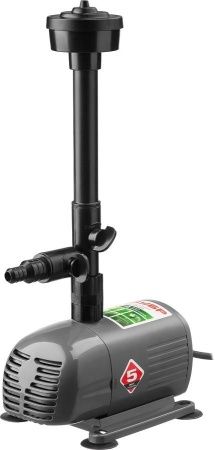 Насос фонтанный, ЗУБР ЗНФЧ-25-2.0, для чистой воды, напор 2,0 м, насадки: колокольчик, гейзер, каскад, 38 Вт, 25 л/мин по цене 3 610 руб. купить в Воронеже.