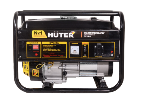Бензиновый генератор Huter DY3.0A по цене 16 890 руб. купить в Воронеже.
