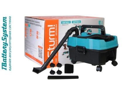 Аккумуляторный пылесос Sturm! CVC1810 1BatterySystem по цене 5 090 руб. купить в Воронеже.