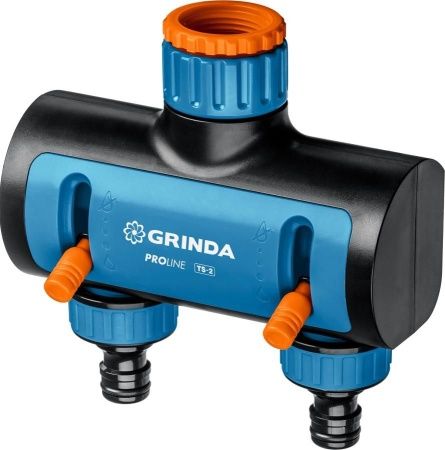 GRINDA PROLine TS-2, 3/4″-1″, распределитель двухканальный, поливочный, с внутренней резьбой по цене 730 руб. купить в Воронеже. GRINDA PROLine TS-2, 3/4″-1″, распределитель двухканальный, поливочный, с внутренней резьбой по цене 730 руб. купить в Воронеже.
