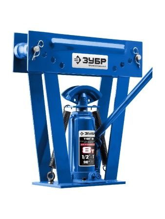 ЗУБР ТВГ-8, 8 т, ручной вертикальный гидравлический трубогиб, Профессионал (43078-08) по цене 13 230 руб. купить в Воронеже.