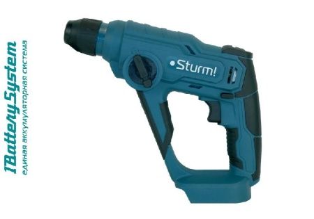 Аккумуляторный перфоратор Sturm! CRH1812 1BatterySystem по цене 4 490 руб. купить в Воронеже.