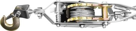Лебедка ручная рычажная СИБИН, тросовая, 2т, 3м по цене 2 570 руб. купить в Воронеже.