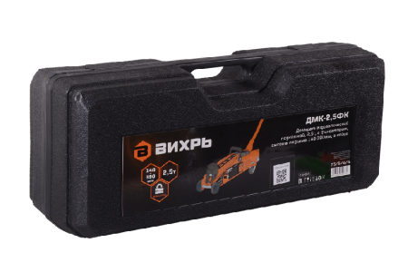 Домкрат гидравлический подкатной ДМК-2,5ФК (2,5 т, 140-390 мм, с фиксатором, в кейсе) Вихрь по цене 6 590 руб. купить в Воронеже.