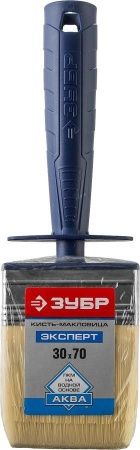 Макловица ЗУБР ″АКВА″, искусственная щетина, пластмассовый корпус, 30х70мм по цене 188 руб. купить в Воронеже.