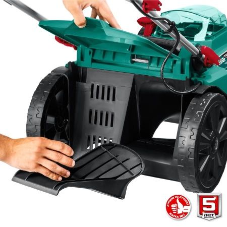 ЗУБР 36В бесщеточная газонокосилка, без АКБ . ГКЛ-4336 по цене 18 140 руб. купить в Воронеже.