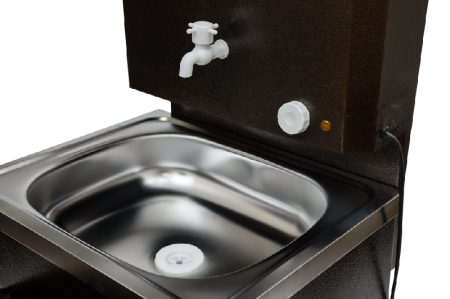 Умывальник дачный "Комфорт" ВИХРЬ с подогревом, нержавейка, медь по цене 6 190 руб. купить в Воронеже.