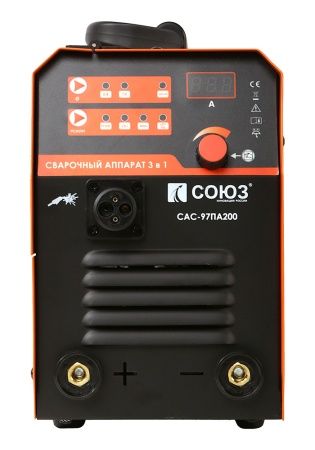 Инверторный сварочный полуавтомат СОЮЗ САС-97ПА200 по цене 16 440 руб. купить в Воронеже.