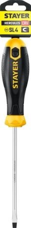 STAYER Hercules SL4x100 отвертка по цене 126 руб. купить в Воронеже.