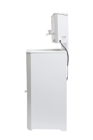 Умывальник дачный "Комфорт" ВИХРЬ с подогревом, пластик, белый по цене 4 990 руб. купить в Воронеже.