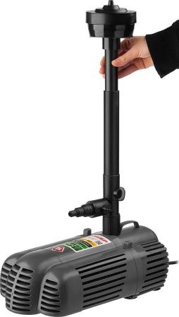 Насос фонтанный, ЗУБР ЗНФГ-50-3.4, для грязной воды, напор 3,4 м, насадки: колокольчик, гейзер, каскад, 85 Вт, 50 л/мин, ЗУБР по цене 7 480 руб. купить в Воронеже.