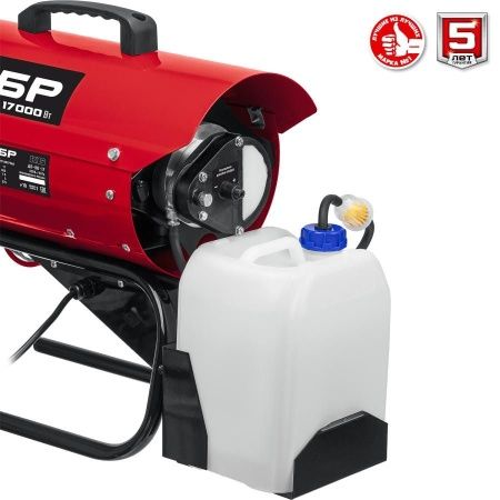 Дизельная тепловая пушка ЗУБР, 17 кВт по цене 13 180 руб. купить в Воронеже.