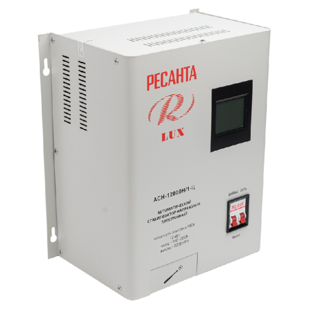 Стабилизатор напряжения серии LUX РЕСАНТА АСН-12000Н/1-Ц по цене 23 990 руб. купить в Воронеже.