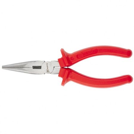 Длинногубцы прямые Econom, 160 мм, шлифованные, пластмассовые рукоятки Matrix по цене 299 руб. купить в Воронеже.