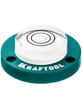 KRAFTOOL BULL'S EYE (БЫЧИЙ ГЛАЗ), d 49 мм, поверхностный магнитный уровень (34789) по цене 480 руб. купить в Воронеже.