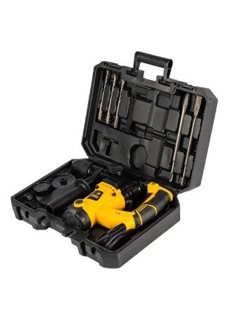 Перфоратор электрический RHV-1100-26, SDS-plus, 1100 Вт, 4 Дж, 3 режима Denzel по цене 9 530 руб. купить в Воронеже.
