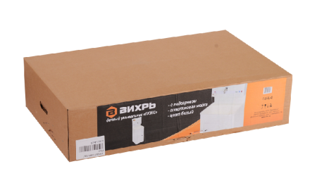 Умывальник дачный с подогревом "Люкс" ВИХРЬ, пластик, белый по цене 5 090 руб. купить в Воронеже.